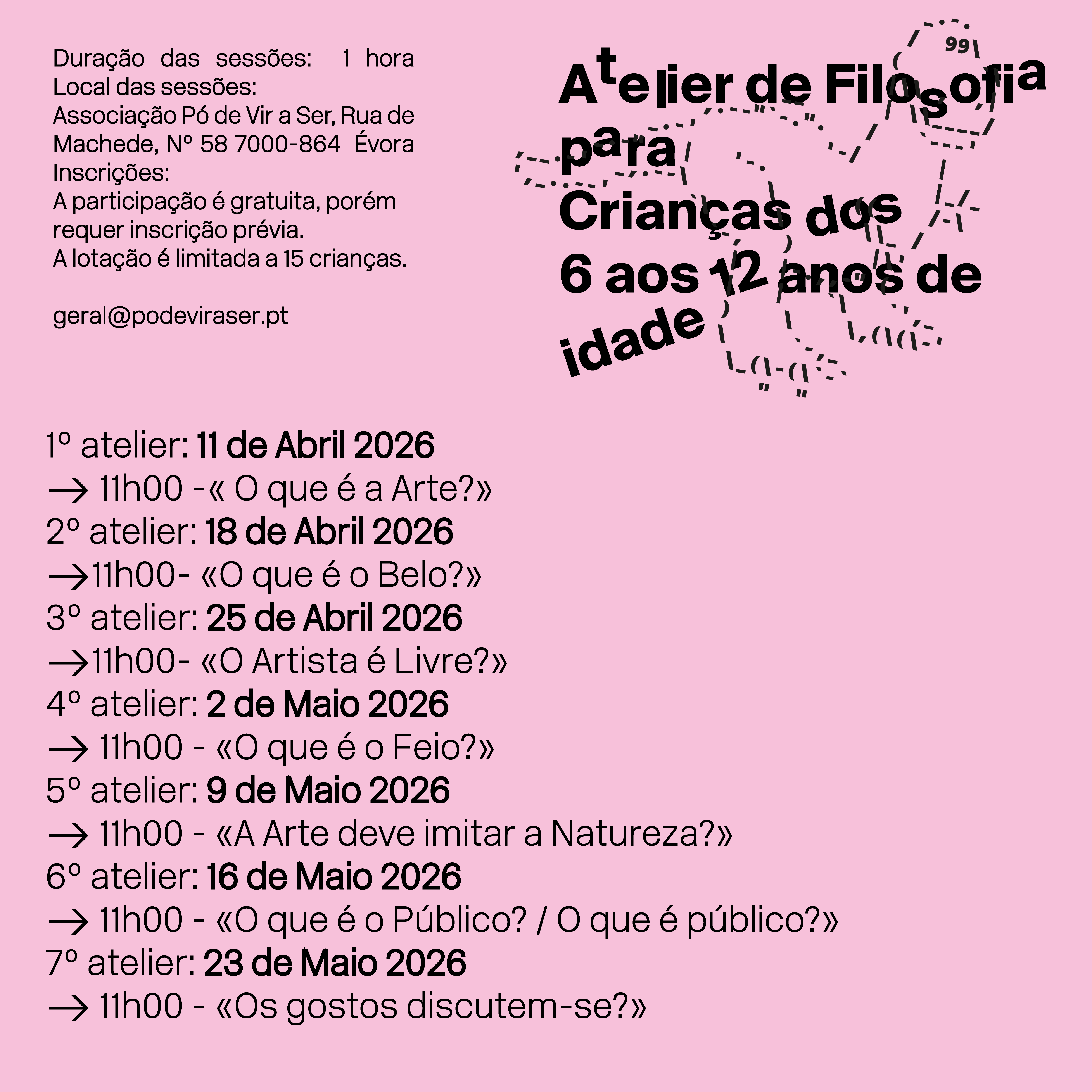 Atelier de Filosofia para Crianças